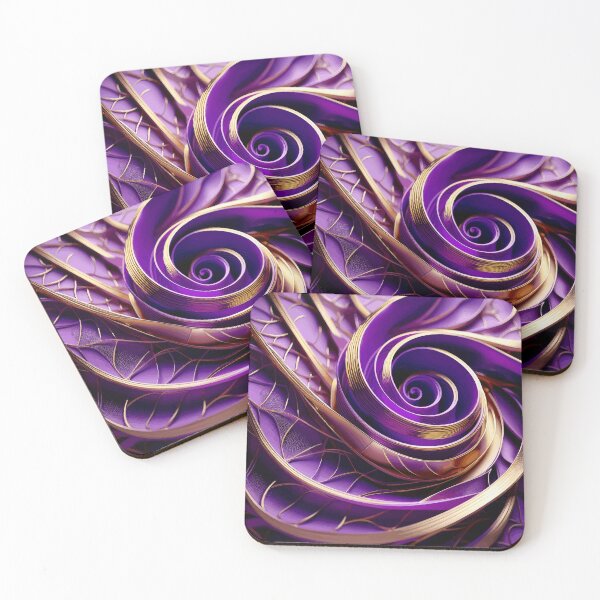 Item preview, Colorful Abstract Fibonacci Art designed and sold by Vicky Brago-Mitchell®.