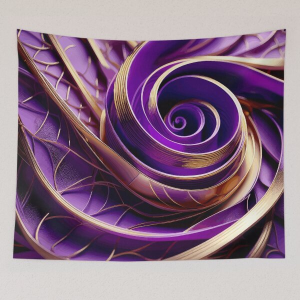 Item preview, Colorful Abstract Fibonacci Art designed and sold by Vicky Brago-Mitchell®.