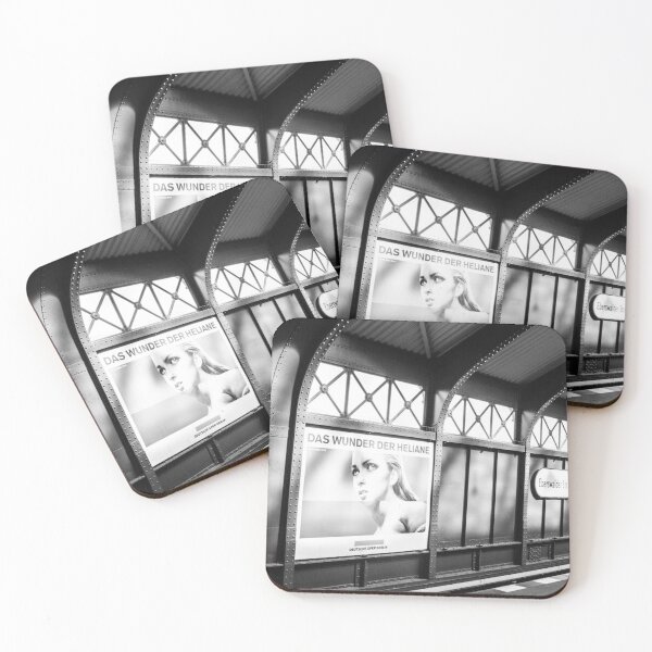Item preview, Berlin Underground – Modern Metro Station in Black & White designed and sold by photo-travel.