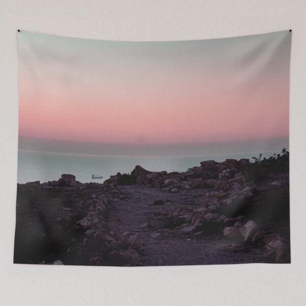 Item preview, Sunset on the Ocean – Minimalist Seascape in Agadir designed and sold by photo-travel.