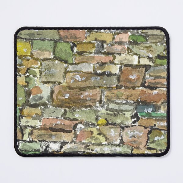 Item preview, Watercolour of drystone wall in Cheshire designed and sold by iancoppack.