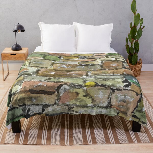 Item preview, Watercolour of drystone wall in Cheshire designed and sold by iancoppack.