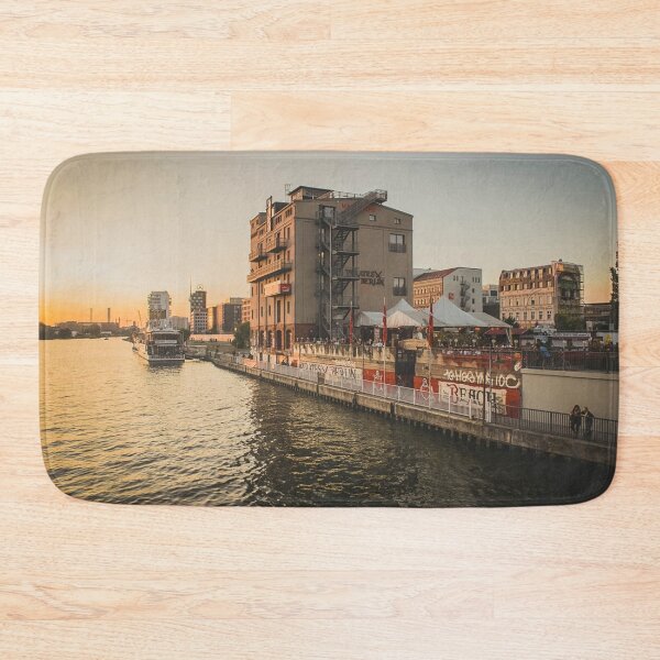 Item preview, Sunset on the Spree River – Berlin Cityscape designed and sold by photo-travel.