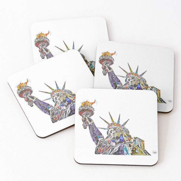 Item preview, Liberty – Watercolor Portrait of the Statue of Liberty designed and sold by RickLongArt.