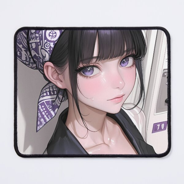 Item preview, Kanao Tsuyuri Demon Slayer Anime Bandana Style Closeup Locker Glow designed and sold by lassedgkotsij.