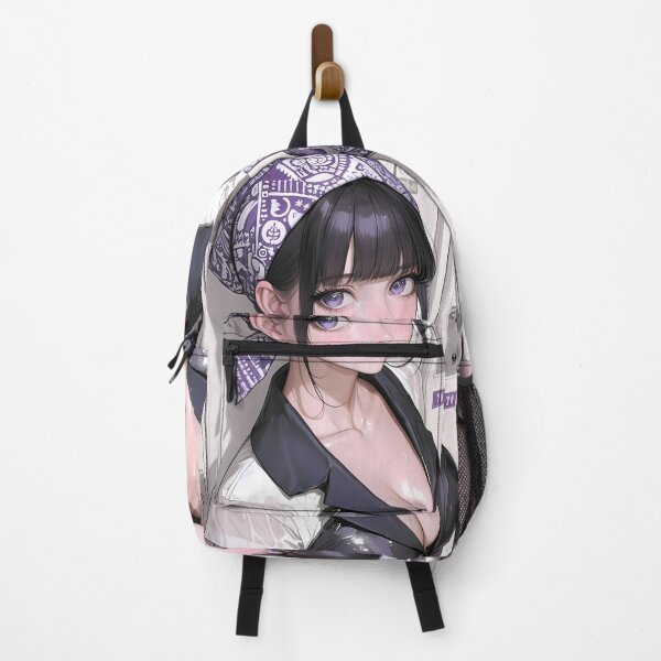 Item preview, Kanao Tsuyuri Demon Slayer Anime Bandana Style Closeup Locker Glow designed and sold by lassedgkotsij.