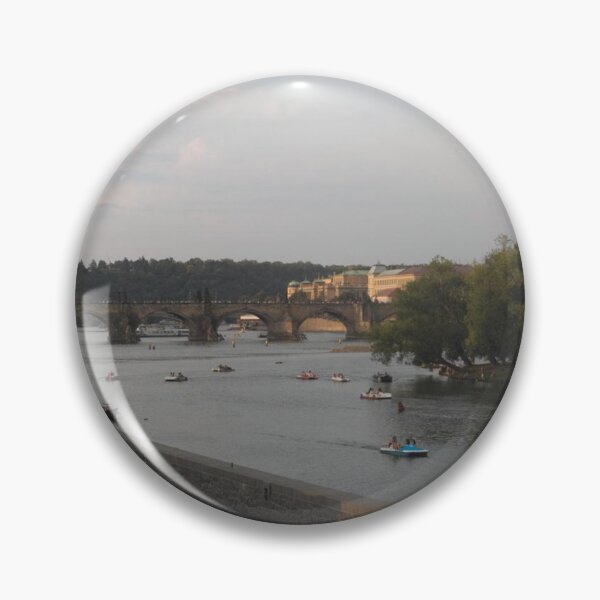 Item preview, Vltava River in Prague – Scenic Cityscape and River Photography designed and sold by photo-travel.
