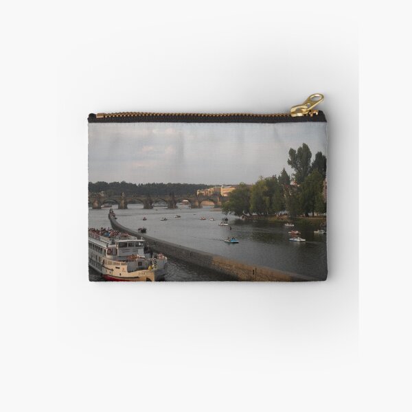 Item preview, Vltava River in Prague – Scenic Cityscape and River Photography designed and sold by photo-travel.