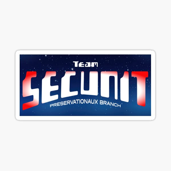 Item preview, Team Secunit! designed and sold by joystreethouse.
