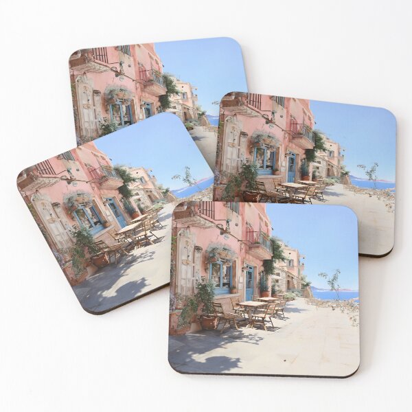 Item preview, Small Tuscan restaurant with sea view designed and sold by Made-by-Gus.