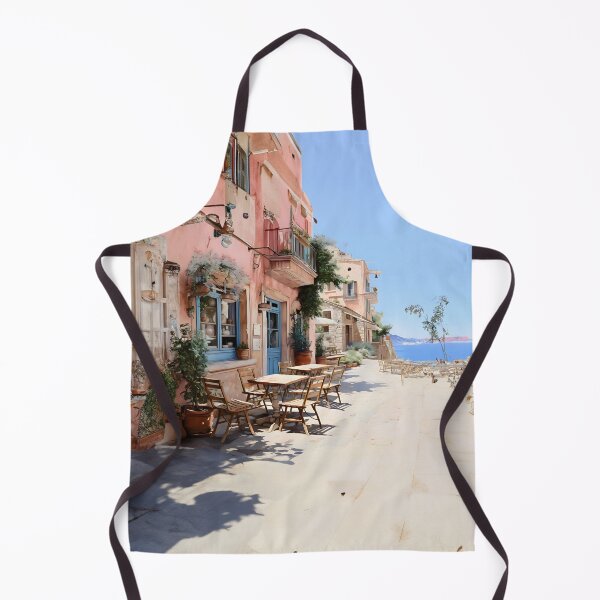 Item preview, Small Tuscan restaurant with sea view designed and sold by Made-by-Gus.