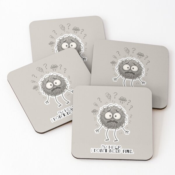 Item preview, I’m help. I don’t need fine. designed and sold by pomidora-art.
