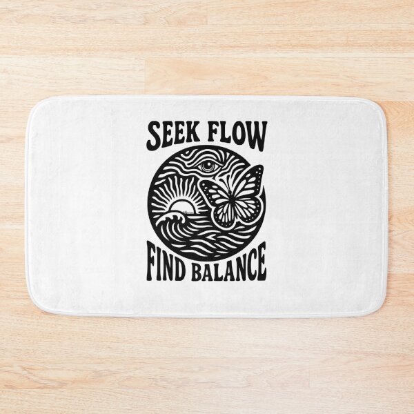 Item preview, Seek Flow – Find Balance Trippy Eye, Wave & Butterfly Design designed and sold by Saltycurrent1.