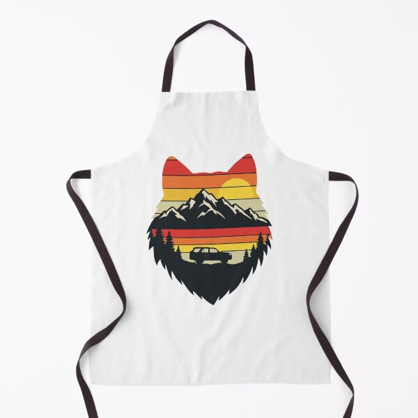 Artikelvorschau, Wolf Overland Badge – Retro Off-Road entworfen und verkauft von Timegraf.