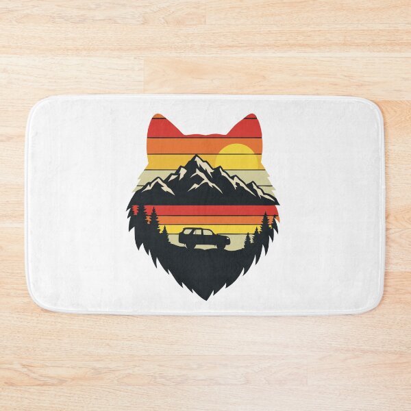 Artikelvorschau, Wolf Overland Badge – Retro Off-Road entworfen und verkauft von Timegraf.