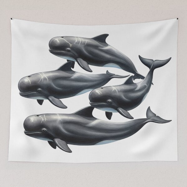 Item preview, Pilot Whales designed and sold by 4rtistcDrift.