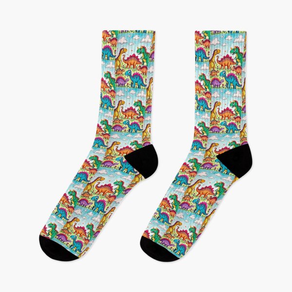 Item preview, Colorful Dinosaur World Through a Child’s Eyes designed and sold by Think Ink Print.