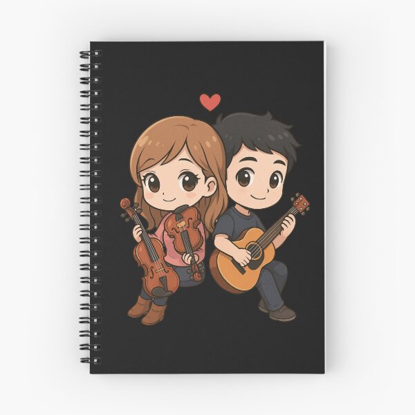 Item preview, Chibi Ninja Couple Holding Hands Under Mistletoe – Cute Christmas Romance Design designed and sold by ColorSplash123.