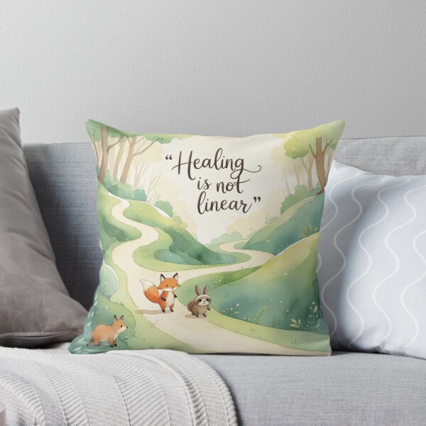 Item preview, Healing is not linear designed and sold by Nature's Palette.