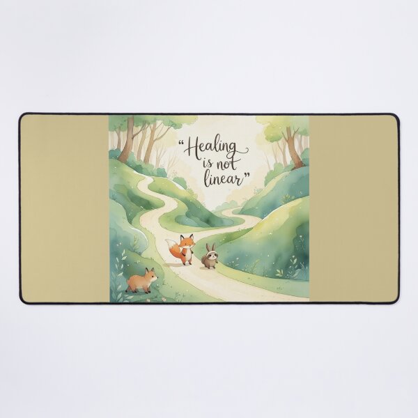 Item preview, Healing is not linear designed and sold by Nature's Palette.