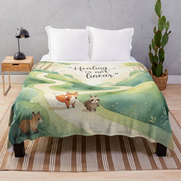 Item preview, Healing is not linear designed and sold by Nature's Palette.