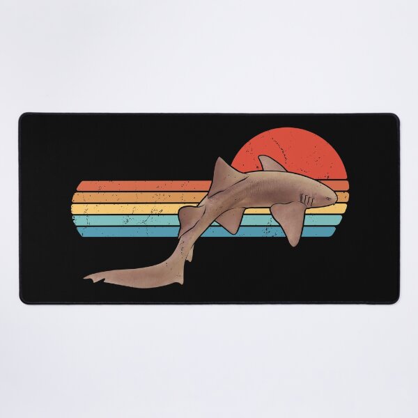 Item preview, Nurse Shark Retro Sunset designed and sold by NicGrayGraphic.