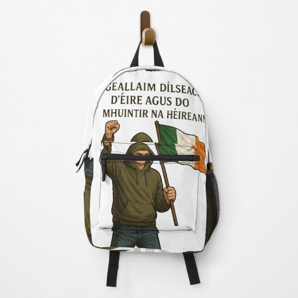 Item preview, Geallaim dílseacht d'éire agus do mhuintir na héireann. ( I pledge allegiance to Ireland and to the people of Ireland ) designed and sold by Everything Éire.