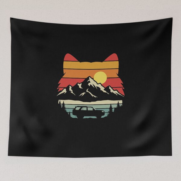 Artikelvorschau, Wolf Overland Badge – Retro Off-Road entworfen und verkauft von Timegraf.