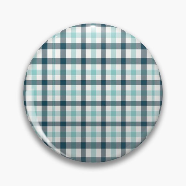Item preview, Copy of Cottage Core Checkered Plaid Pattern Aqua designed and sold by Prints and Lifestyle.