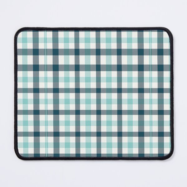 Item preview, Copy of Cottage Core Checkered Plaid Pattern Aqua designed and sold by Prints and Lifestyle.