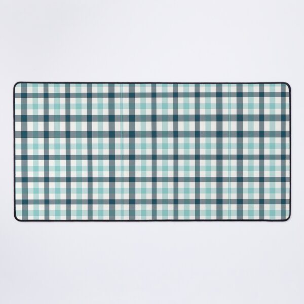 Item preview, Copy of Cottage Core Checkered Plaid Pattern Aqua designed and sold by Prints and Lifestyle.