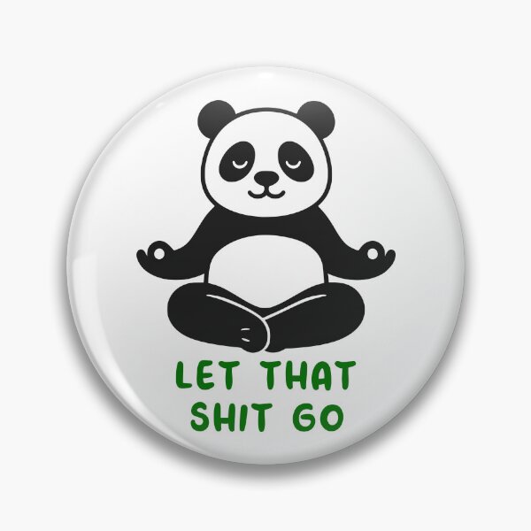 Item preview, Chill Panda Yoga Vibes – Let It Go! designed and sold by Art Happens.