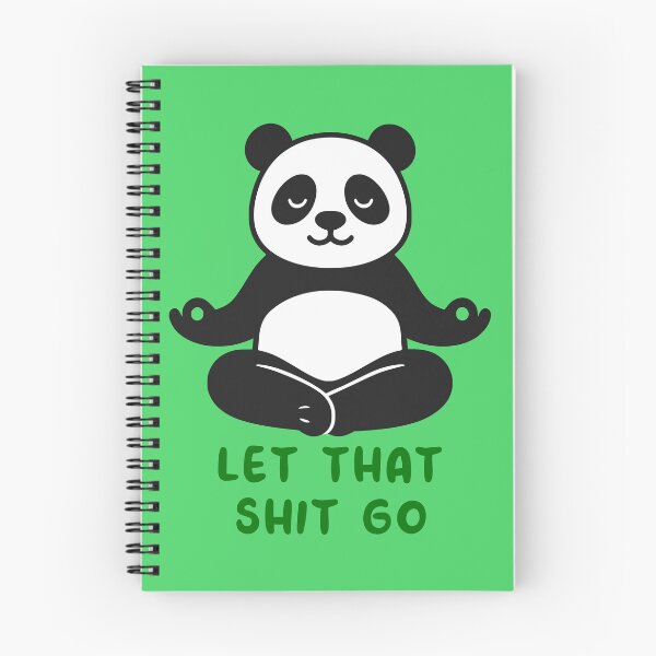 Item preview, Chill Panda Yoga Vibes – Let It Go! designed and sold by Art Happens.