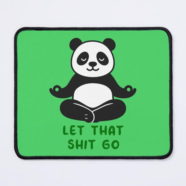 Item preview, Chill Panda Yoga Vibes – Let It Go! designed and sold by Art Happens.