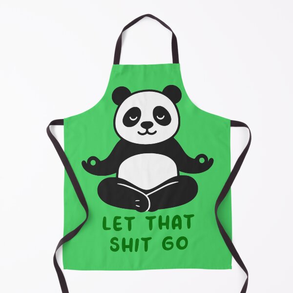 Item preview, Chill Panda Yoga Vibes – Let It Go! designed and sold by Art Happens.