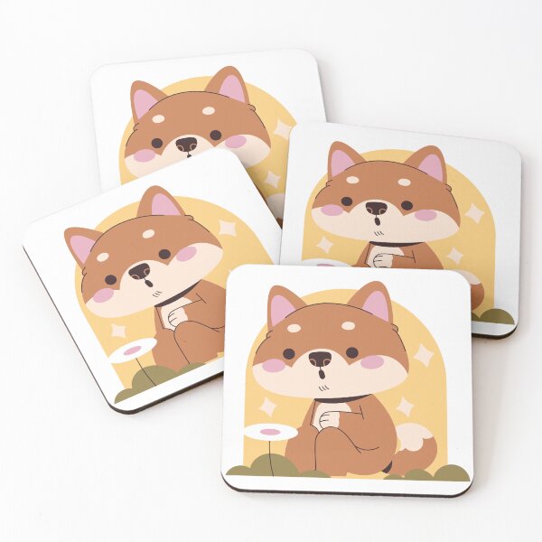 Item preview, Surprised Shiba Inu Reaction designed and sold by DoggoSay.