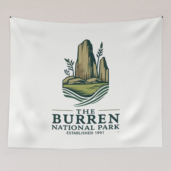 Item preview, The Burren National Park - Ireland  designed and sold by GoodOldVintage.