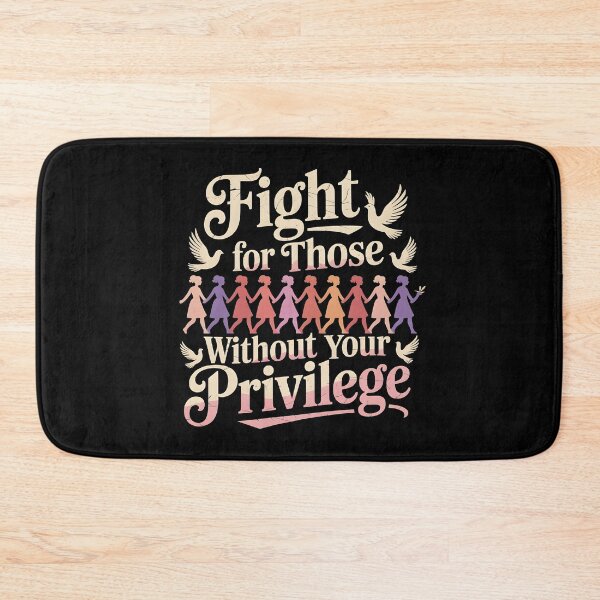 Item preview, Fight For Those Without Your Privilege Floral Protest designed and sold by Redgiant87x.