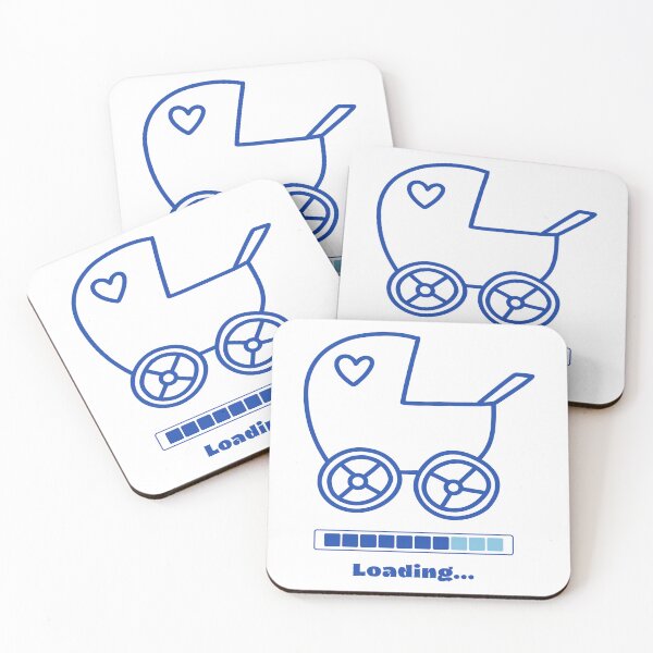 Item preview, Baby invites, announce pregnancy - boy designed and sold by LiskoDesign.