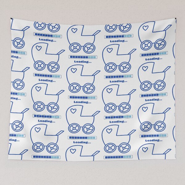 Item preview, Baby invites, announce pregnancy - boy designed and sold by LiskoDesign.