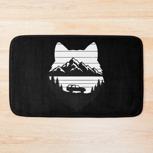 Artikelvorschau, Wolf Overland Badge – Retro Off-Road entworfen und verkauft von Timegraf.