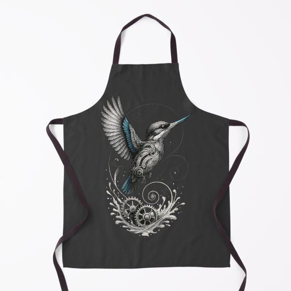 Item preview, Steampunk Kingfisher Rising from Cog & Wave designed and sold by Shoot-The-Moon.