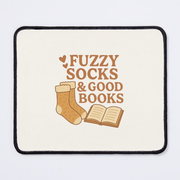 Item preview, Fuzzy Socks & Good Books Cozy Life designed and sold by CozyAndSweet.