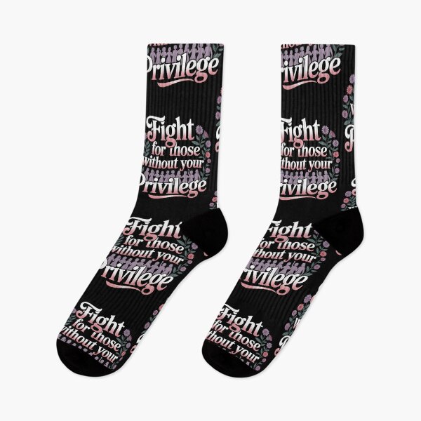 Item preview, Fight For Those Without Your Privilege Floral Protest designed and sold by Redgiant87x.