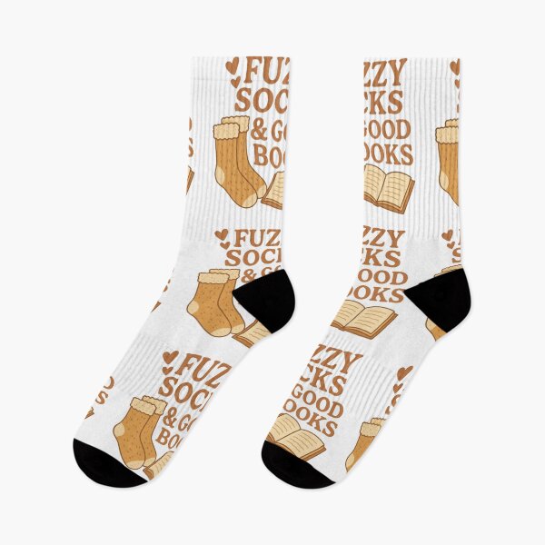 Item preview, Fuzzy Socks & Good Books Cozy Life designed and sold by CozyAndSweet.