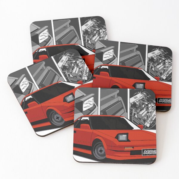 Item preview, 88 Toyota MR2 AW11 designed and sold by What is Celine Drawing.
