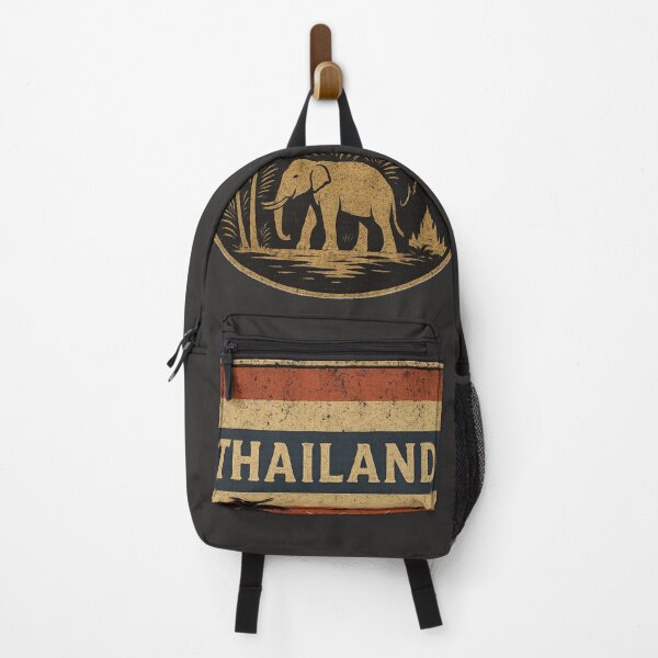 Item preview, Thailand Vintage Flag Graphic Tee designed and sold by PP Shop.