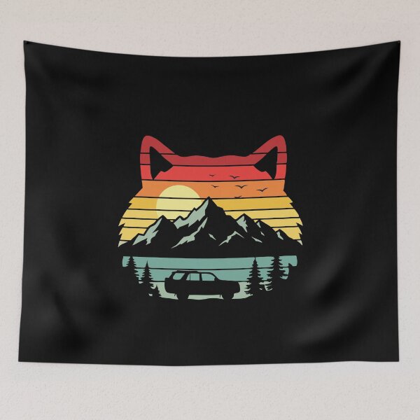 Artikelvorschau, Wolf Overland Badge – Retro Off-Road entworfen und verkauft von Timegraf.