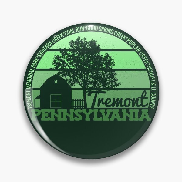 Item preview, Tremont Pennsylvania Sunset Retro Vintage Local Pride Logo designed and sold by CRHPOD20.