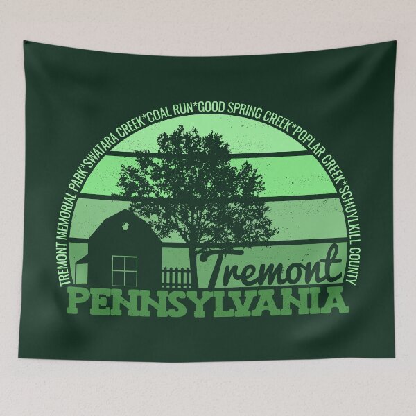 Item preview, Tremont Pennsylvania Sunset Retro Vintage Local Pride Logo designed and sold by CRHPOD20.